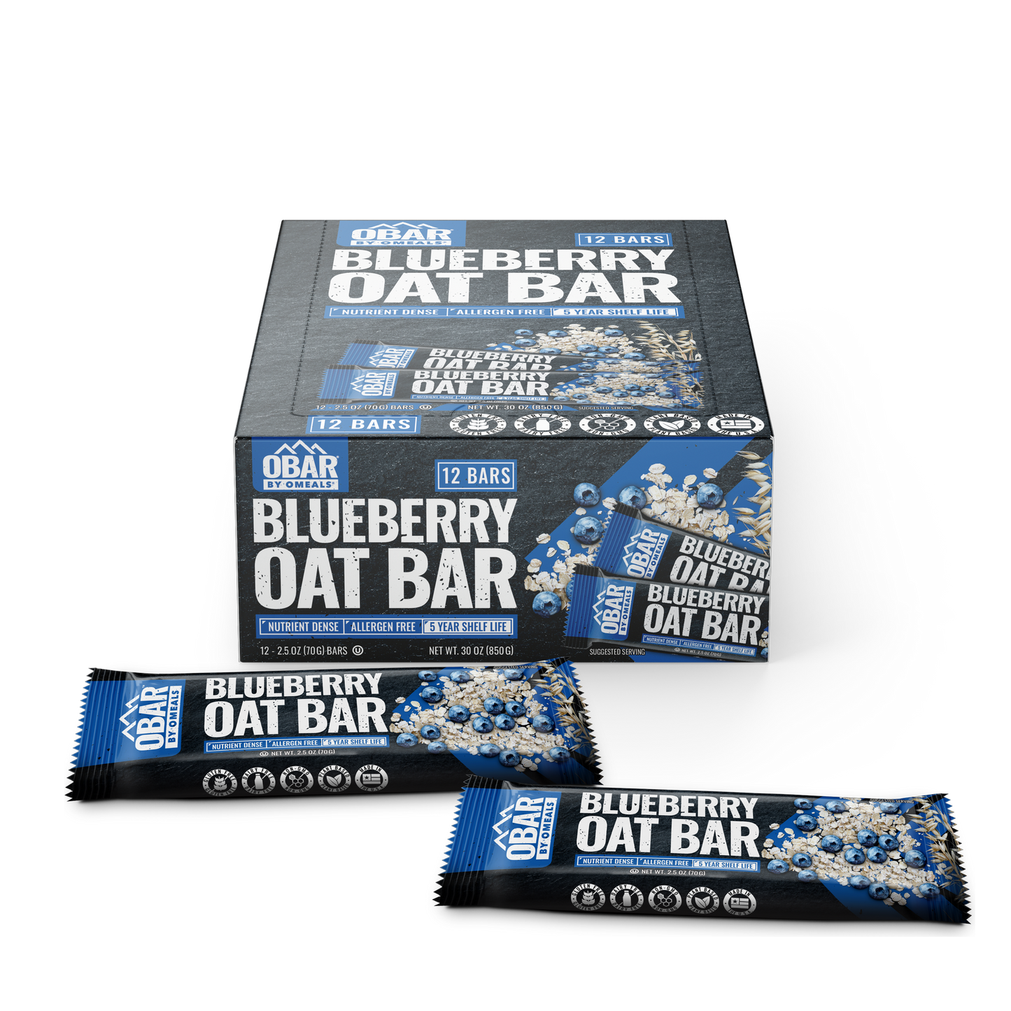 OBAR Blueberry Pack of 12